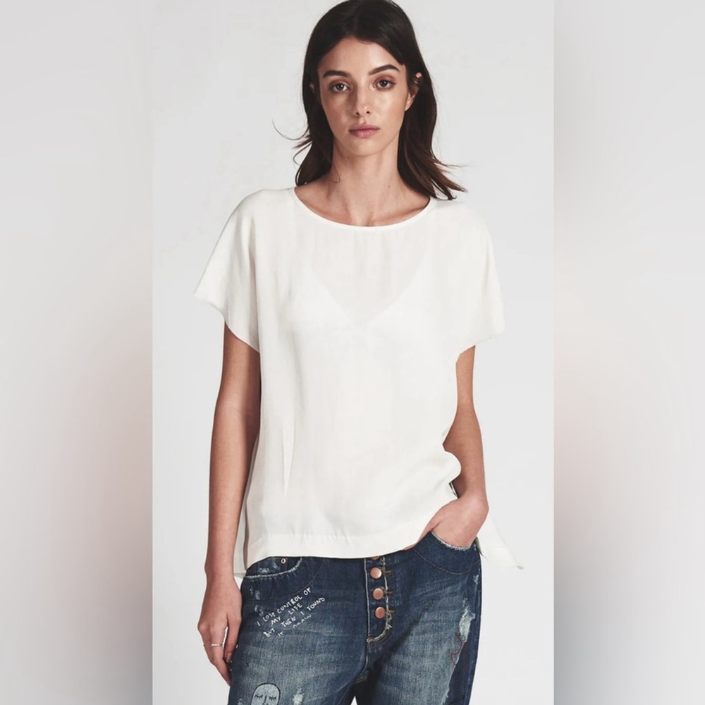 NWT Free People One Teaspoon Luxe Collection Victorious Split Back Top - XS